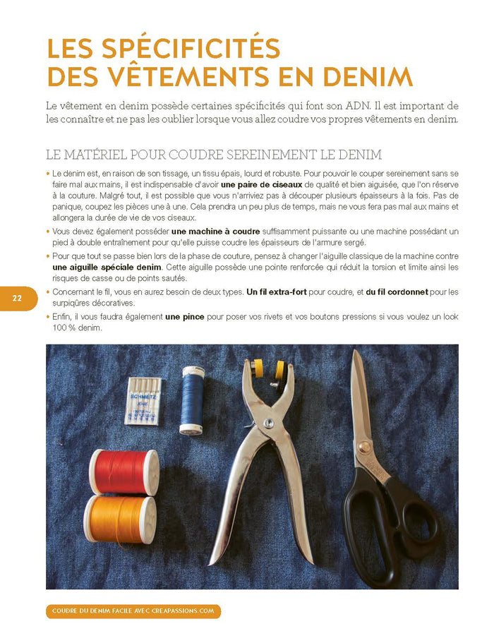 Coudre du denim