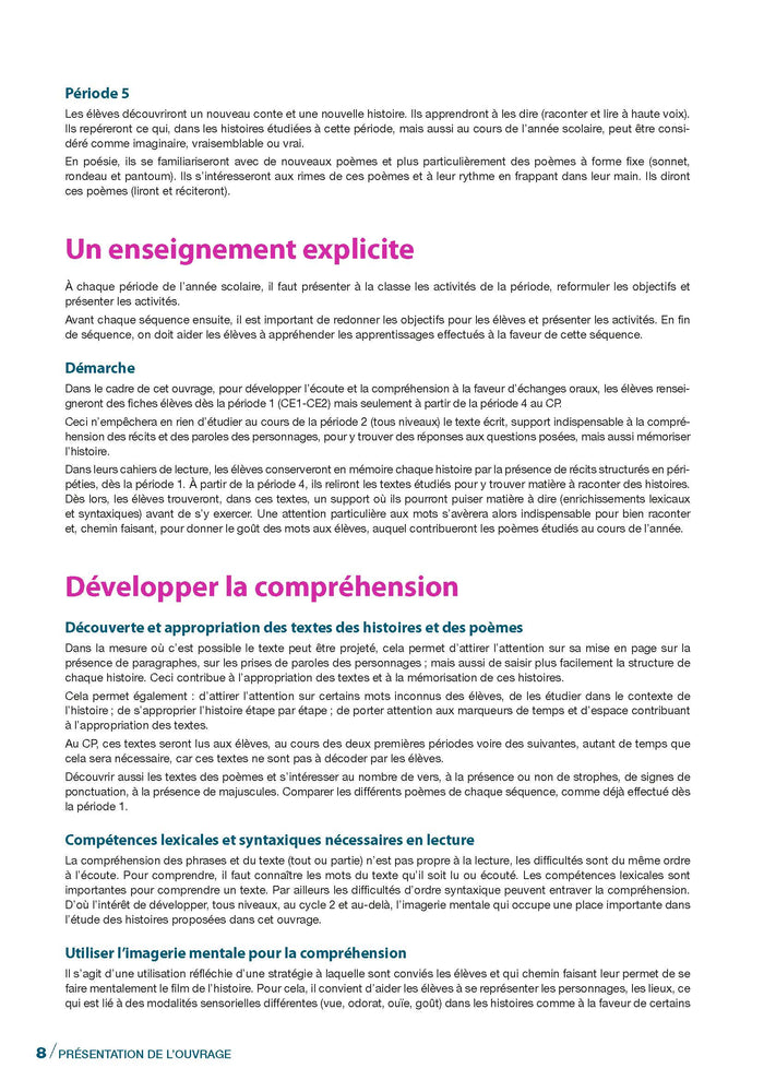 Écouter, comprendre, dire - Pour une pédagogie de l'écoute et de l'imaginaire