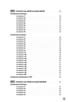 110 entraînements - Epreuves prof. EP1 EP2 EP3 - CAP accompagnant éducatif petite enfance 2022-2023