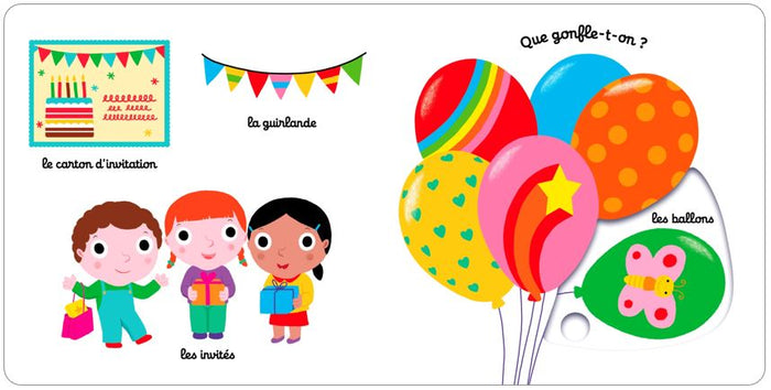 Mon imagier animé joyeux anniversaire