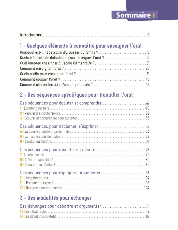 Enseigner l'oral au cycle 2 + Ressources numériques