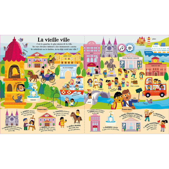 Mon cherche et trouve sonore 200 sons dans la ville