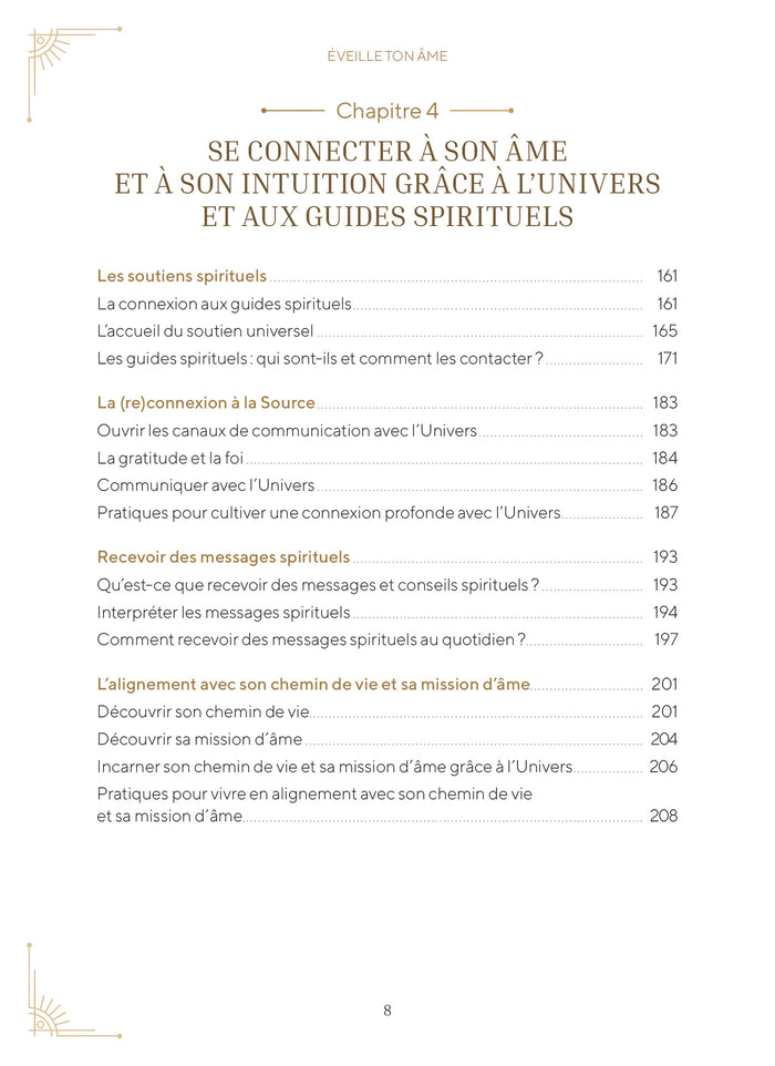 Éveille ton âme - Guide initiatique pour développer son intuition et se connecter à l'Univers