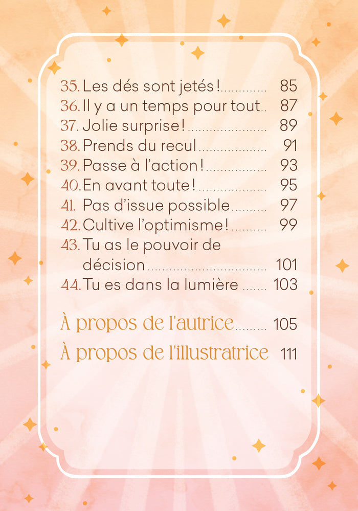 Eclats de lumière - Cartes oracle