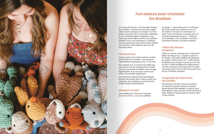 Doudous tout doux au crochet