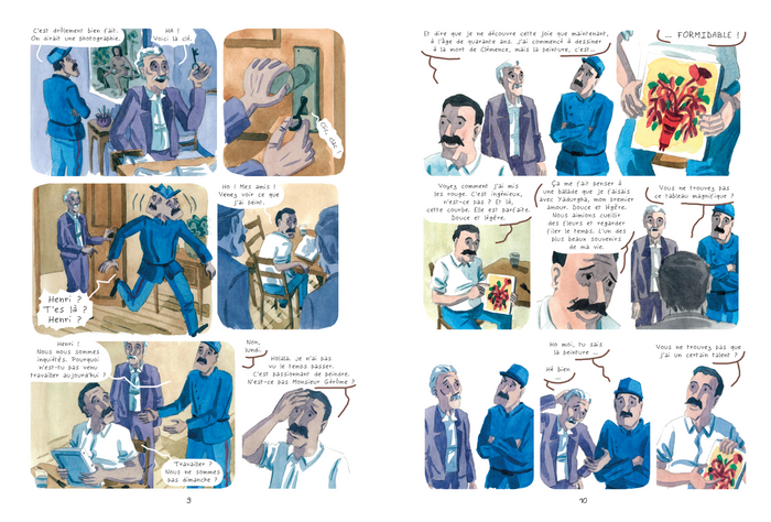 Les frontières du douanier Rousseau