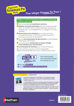 Mission Sciences Po Paris - Terminale - Dossier Parcoursup + Oral d'admission