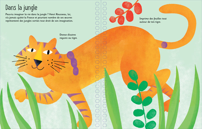 L'art - Dessine avec les doigts