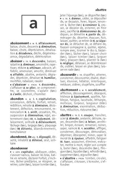 Trouvez le bon mot - Plus de 150 000 synonymes pour éviter les répétitions !
