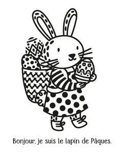 Les oeufs de Pâques - Ma première peinture magique