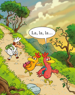 Les P'tites Poules et le manoir hanté