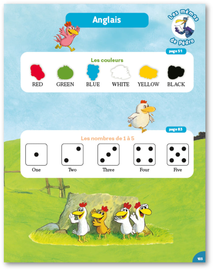 Cocorico J'apprends en jouant ! Ma GS avec les P'tites Poules