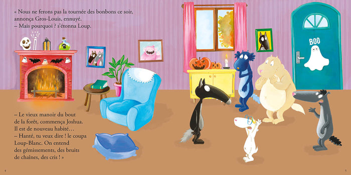 Le loup qui ne croyait pas aux fantômes