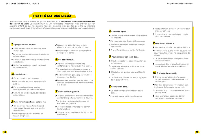 Et si on se (re)mettait au sport ?