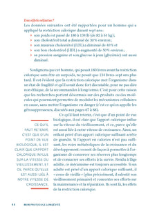 Mon protocole de longévité