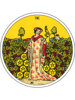 Coffret Tarot original 1909 - Cartes rondes