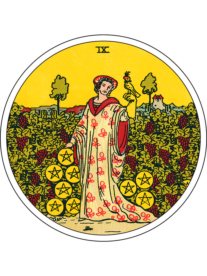 Coffret Tarot original 1909 - Cartes rondes