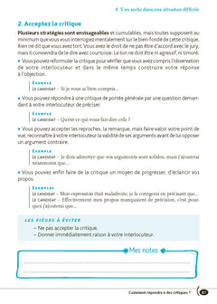 Réussir l'entretien avec le jury (Concours de catégories A, B et C) Concours 2026-2027