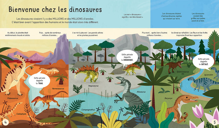 À la rencontre des dinosaures