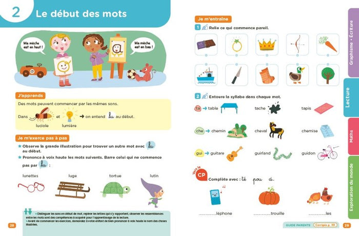 Je comprends tout Grande section - pour se préparer au CP