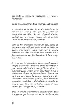 Pourquoi pas moi ?