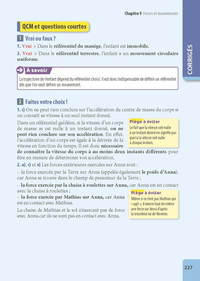 ABC BAC Excellence - Ambition Prépa - Physique Chimie - Term