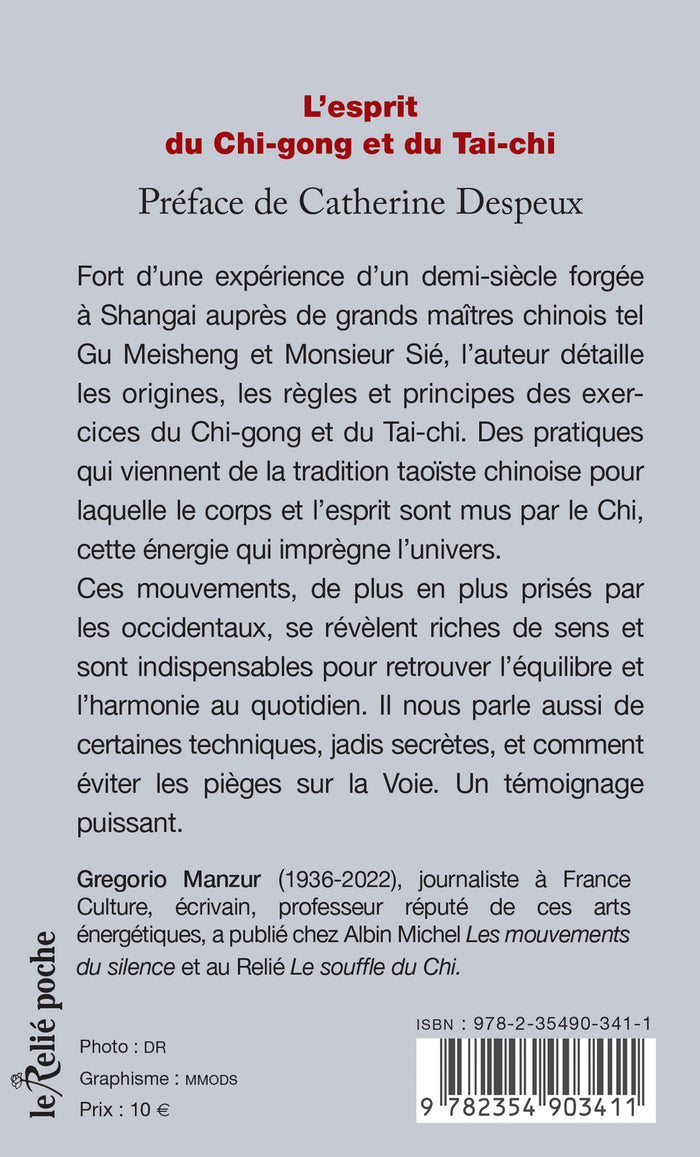 L'art du combat avec son ombre - L'esprit du Chi-gong et du Tai-chi