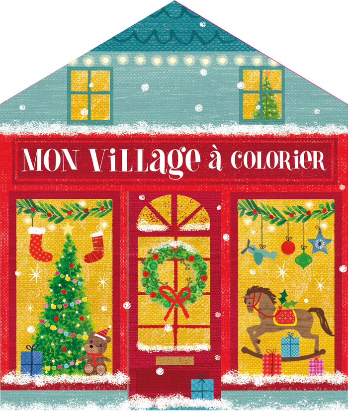 Mon village de Noël - 25 maisons en papier à fabriquer