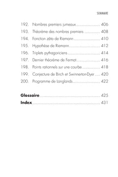 Mathématiques - Nombres, équations, géométrie, logique... en 200 concepts clés