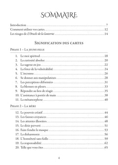 Oracle de la lanterne - Les quatre ages du féminin sacré