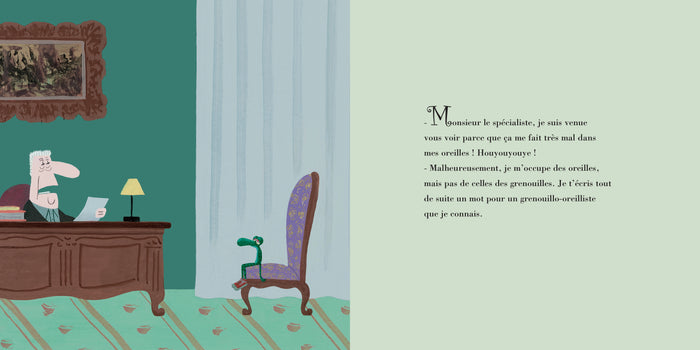 La petite grenouille qui avait mal aux oreilles