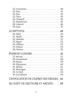 L'oracle esprit des déesses