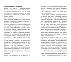 La tolérance