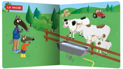 Les animaux de la ferme avec P'tit Loup
