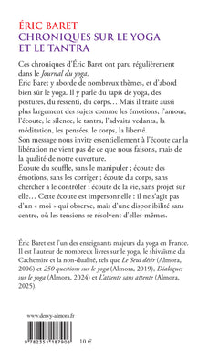 Chroniques sur le yoga et le tantra