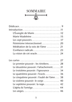 Les messages de Marie Madeleine - Cartes oracle