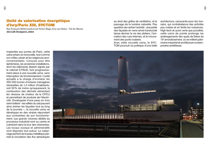 architectures industrielles, Paris et environs - 100 bâtiments remarquables