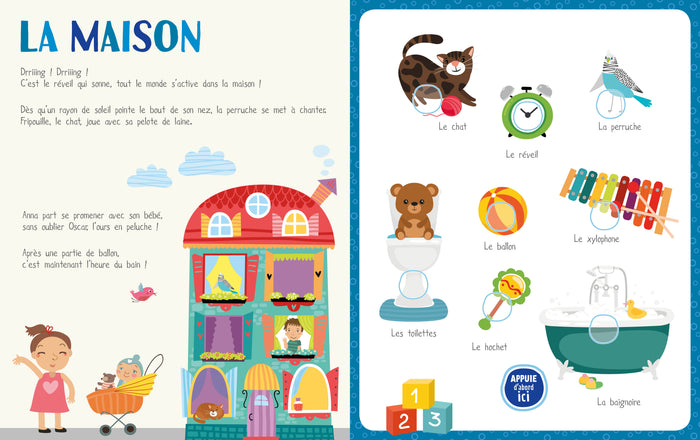 Mon livre sonore - Mes premiers mots