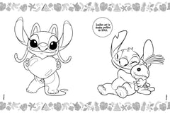 Disney Stitch - Mon colo avec stickers épais (Stitch)