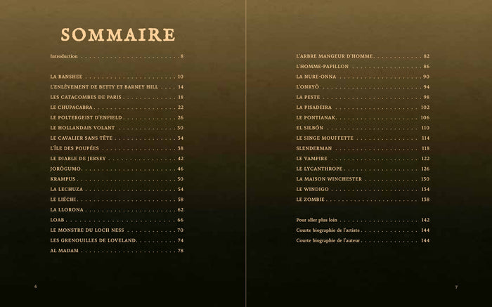 Légendes mystérieuses