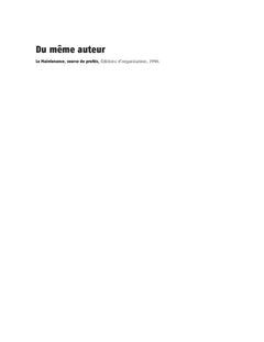 Le guide du parfait responsable maintenance
