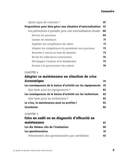 Le guide du parfait responsable maintenance
