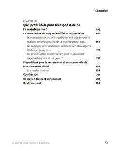 Le guide du parfait responsable maintenance