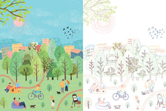 30 coloriages ambiance printanière
