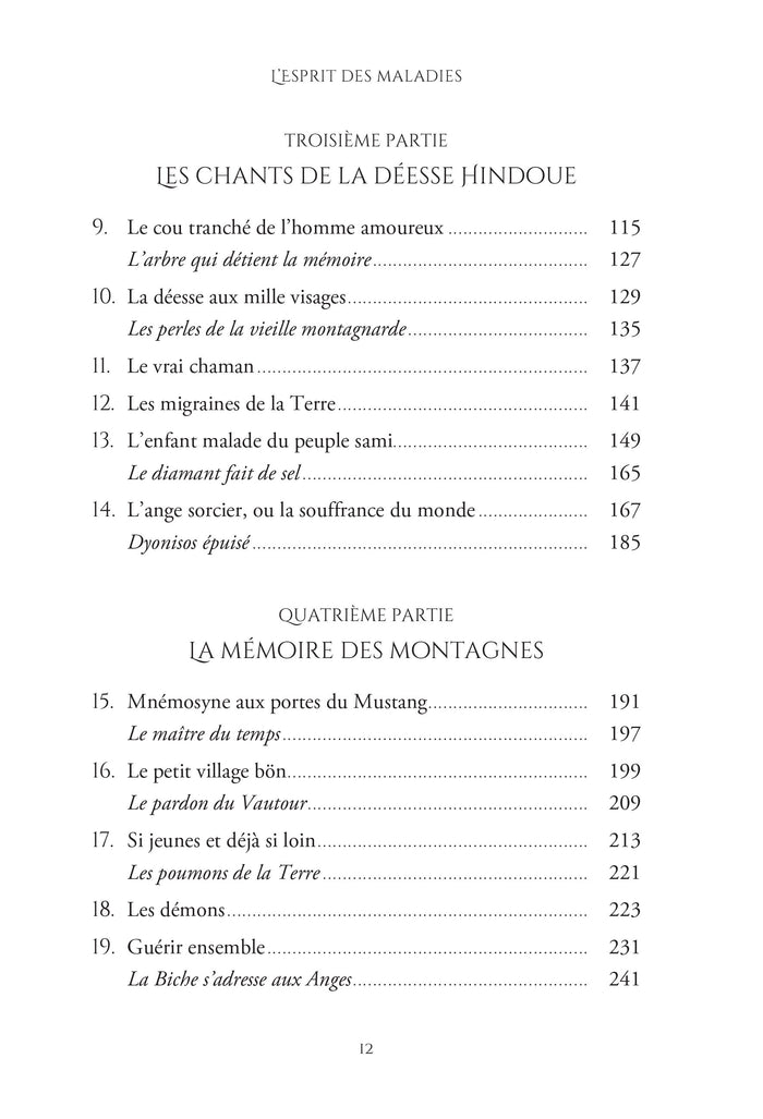 L'esprit des maladies