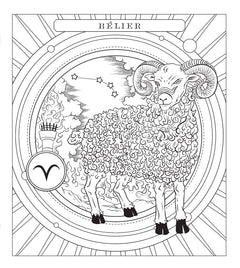 Astrologie - Livre de coloriage