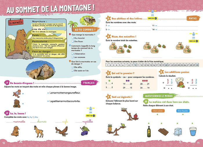 Auzou vacances - Du CP au CE1 2022