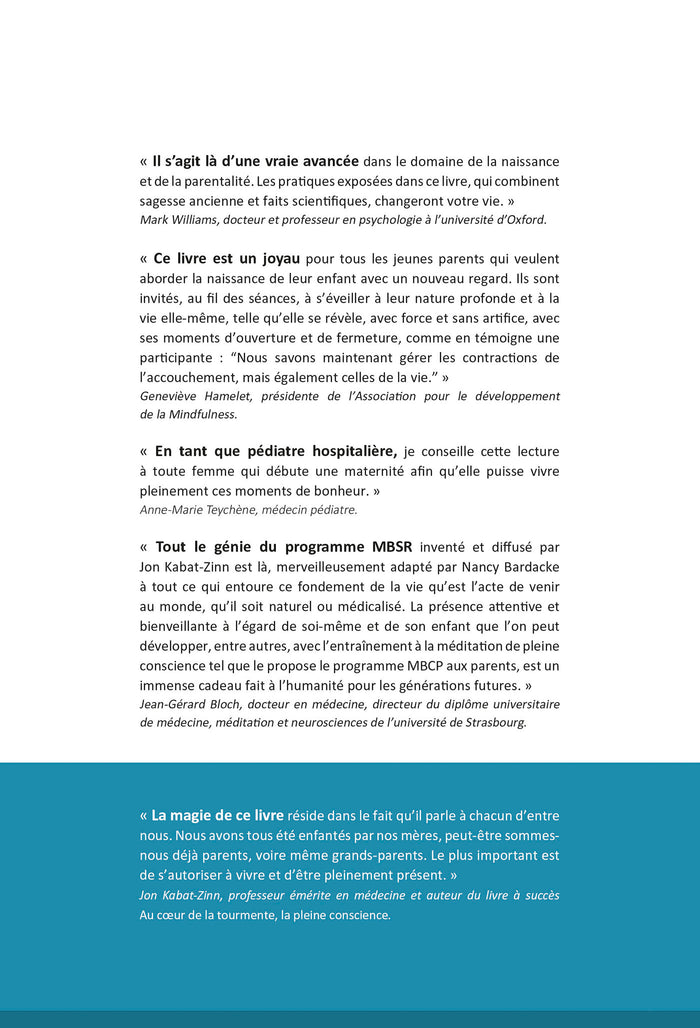 Se préparer à la naissance en pleine conscience 3ed