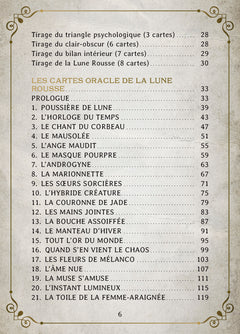 Coffret L'Oracle de la Lune Rousse