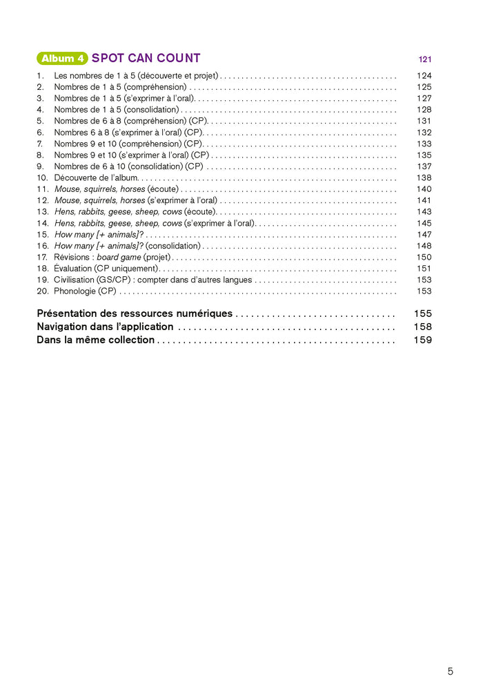 Enseigner l'anglais à partir d'albums GS-CP + Album + téléchargement